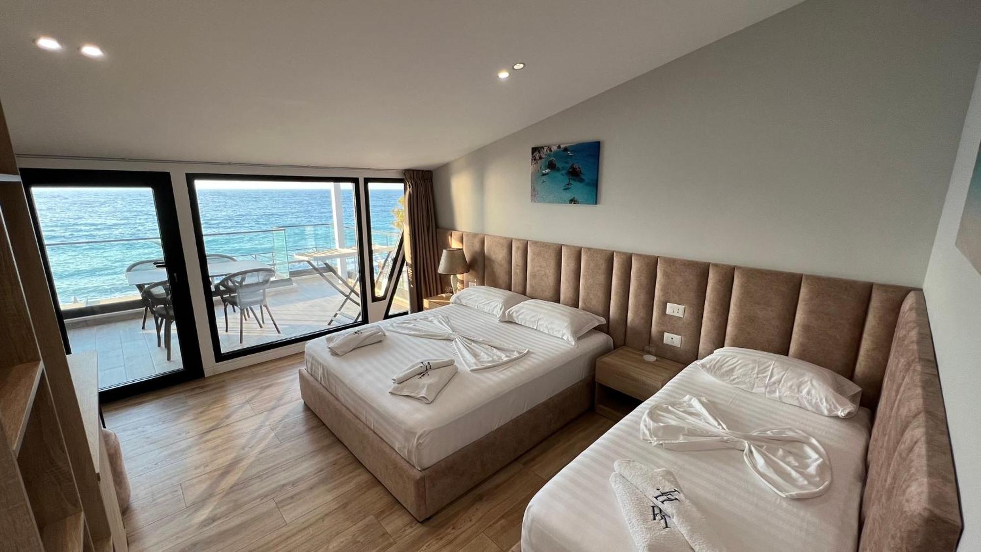 Villa Tramonto Vlore Radhimë Eksteriør bilde